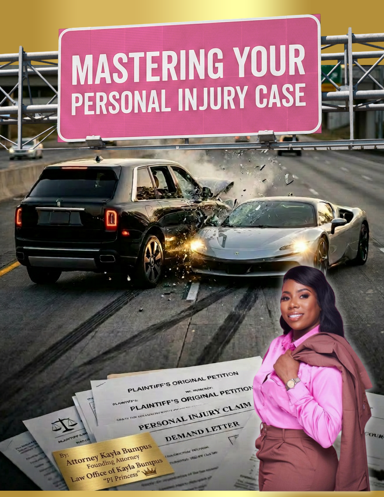Mastering Your Personal Injury Case eBook cover
